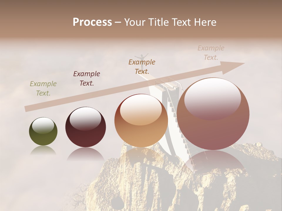 Landscape Dangerous Sportsman PowerPoint Template