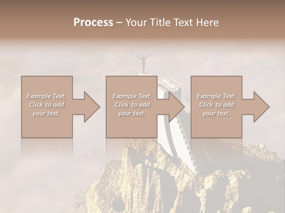 Landscape Dangerous Sportsman PowerPoint Template