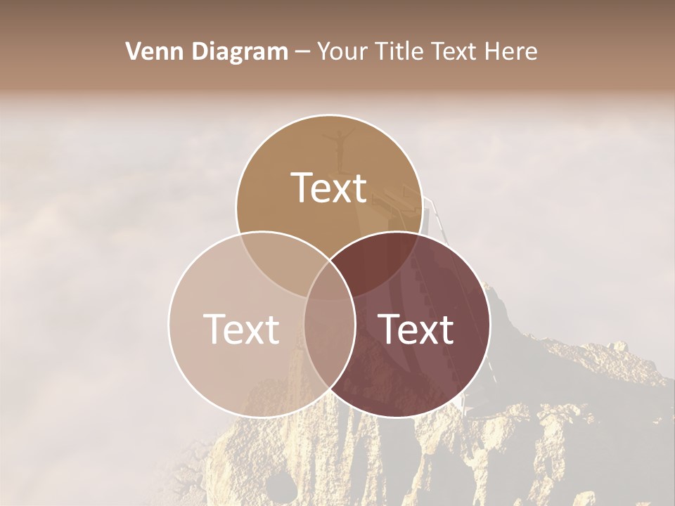 Landscape Dangerous Sportsman PowerPoint Template