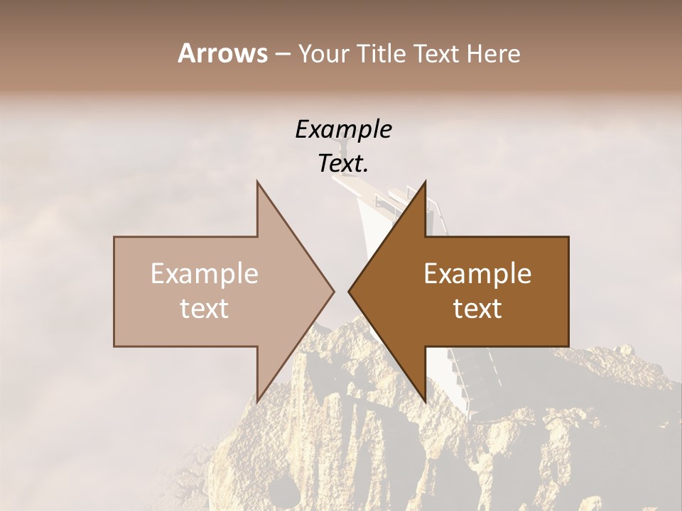 Landscape Dangerous Sportsman PowerPoint Template
