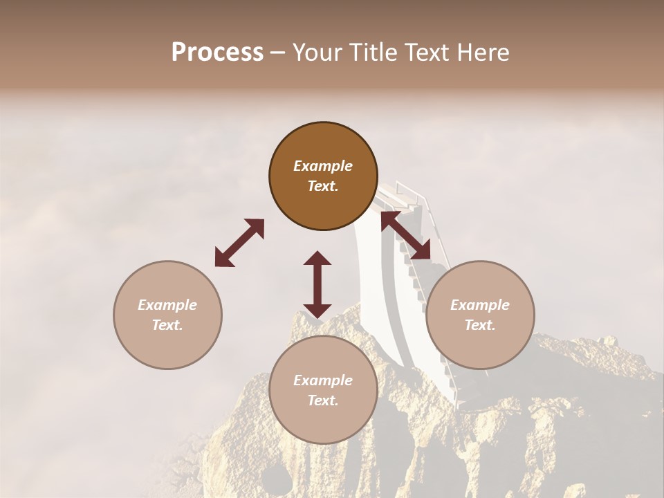 Landscape Dangerous Sportsman PowerPoint Template