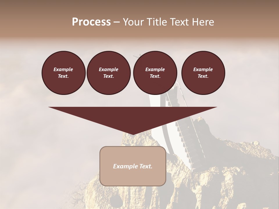 Landscape Dangerous Sportsman PowerPoint Template