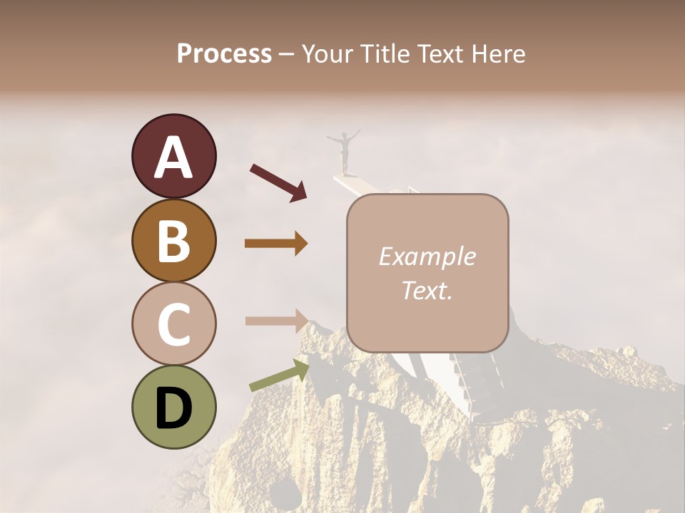Landscape Dangerous Sportsman PowerPoint Template