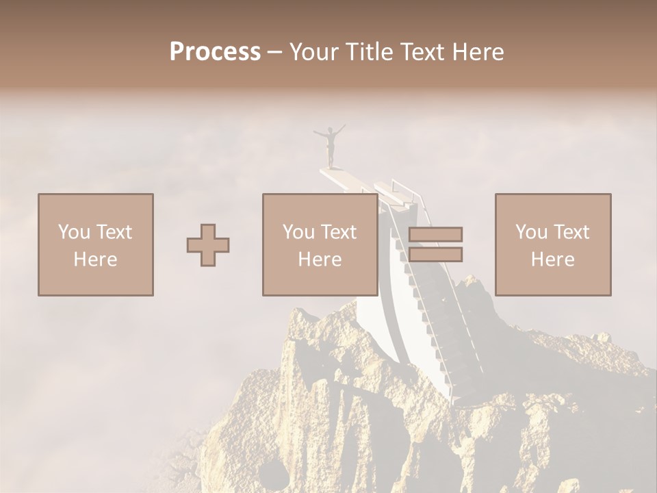 Landscape Dangerous Sportsman PowerPoint Template
