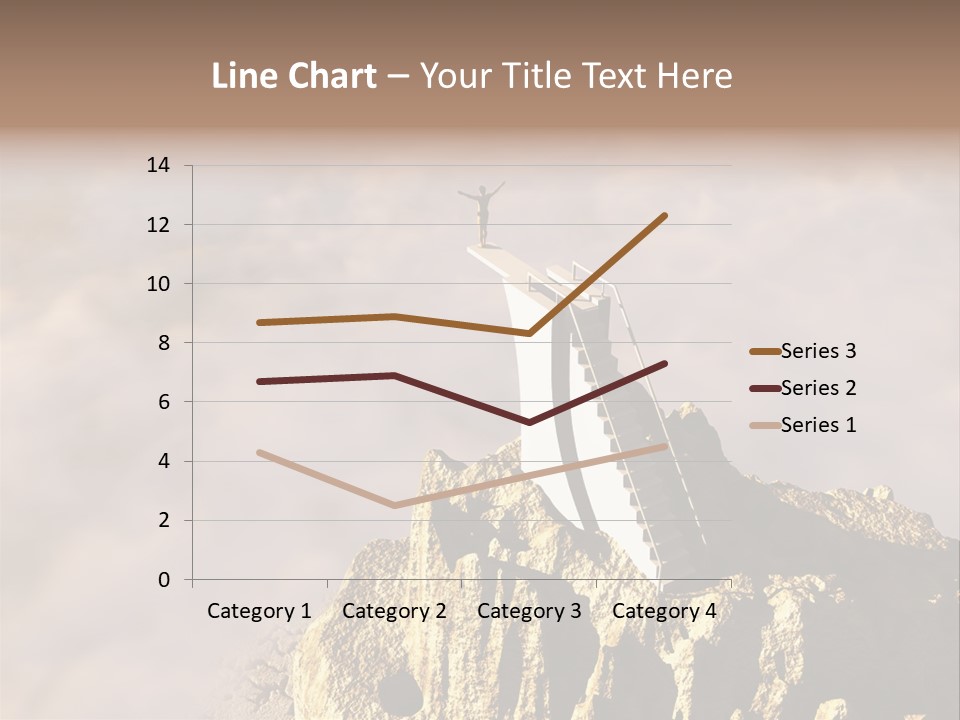 Landscape Dangerous Sportsman PowerPoint Template