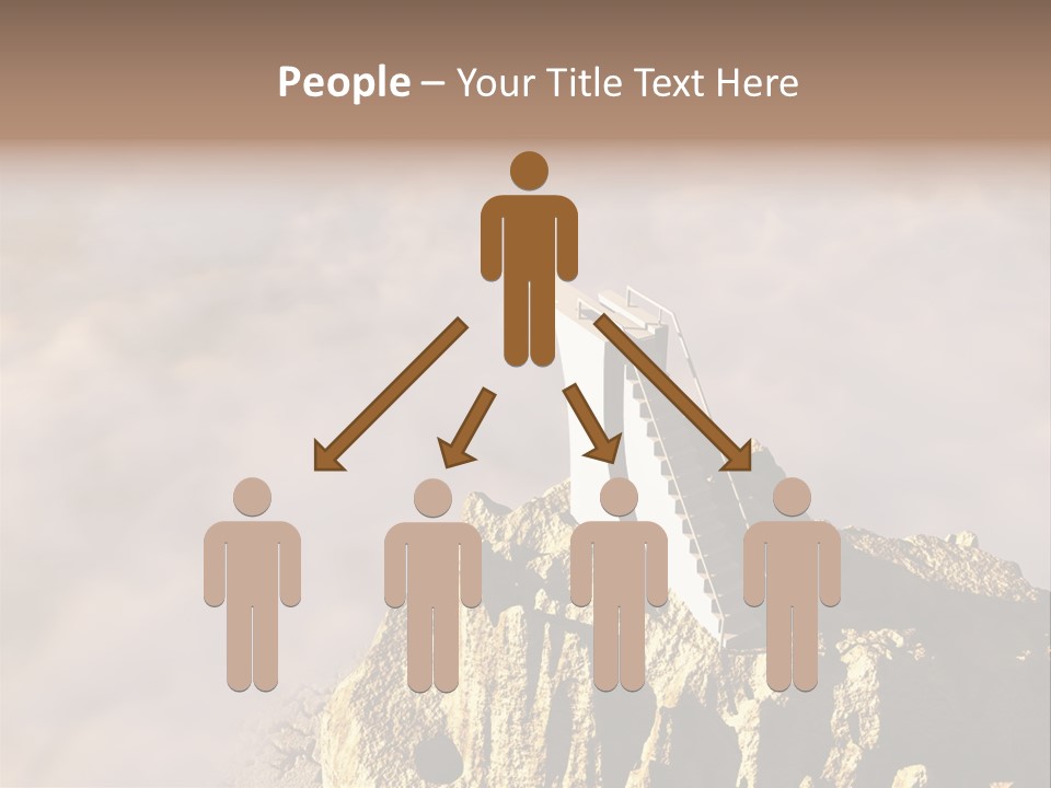 Landscape Dangerous Sportsman PowerPoint Template