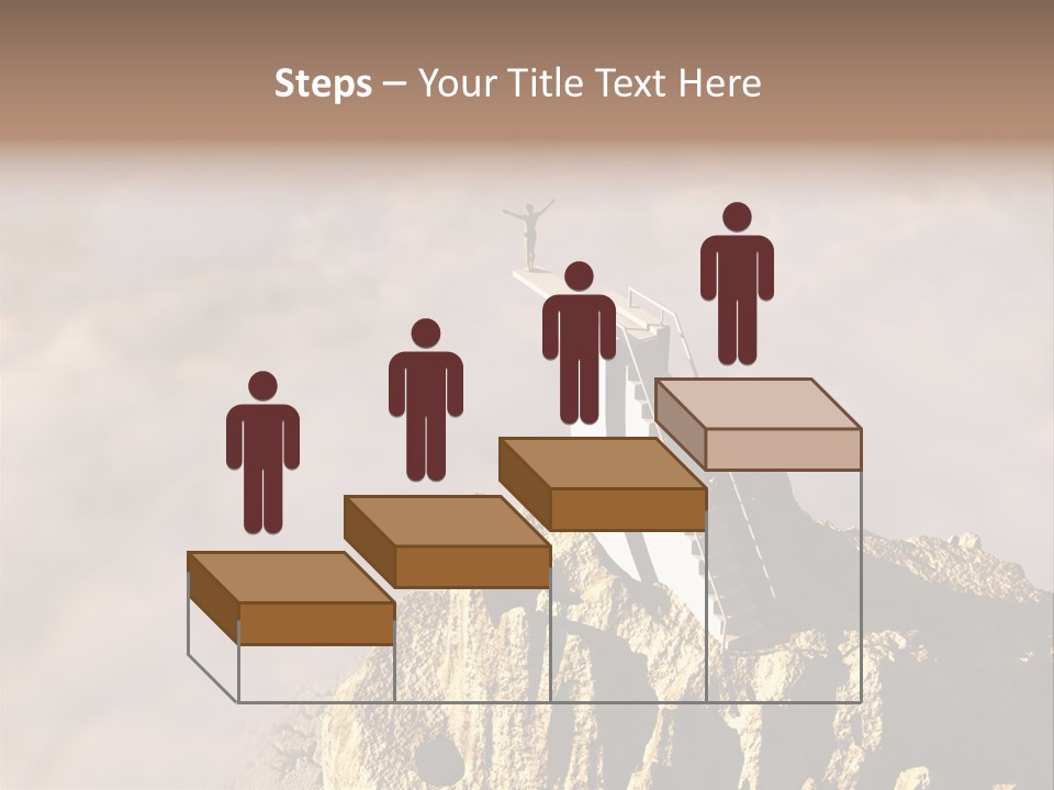 Landscape Dangerous Sportsman PowerPoint Template