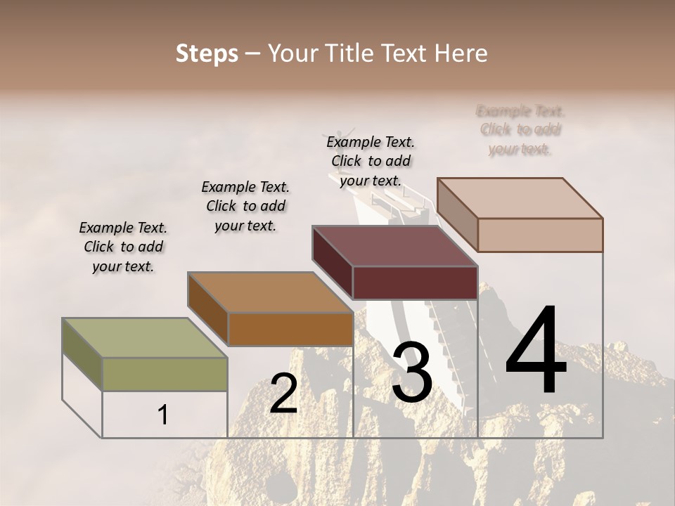 Landscape Dangerous Sportsman PowerPoint Template