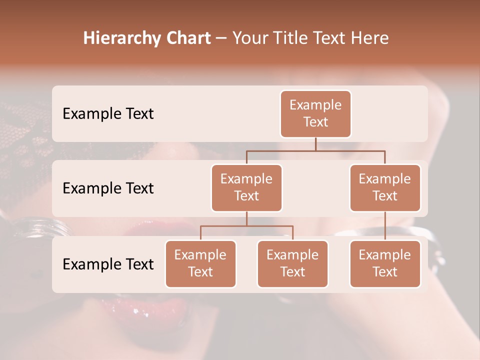 Fabric Exotic Lipstick PowerPoint Template