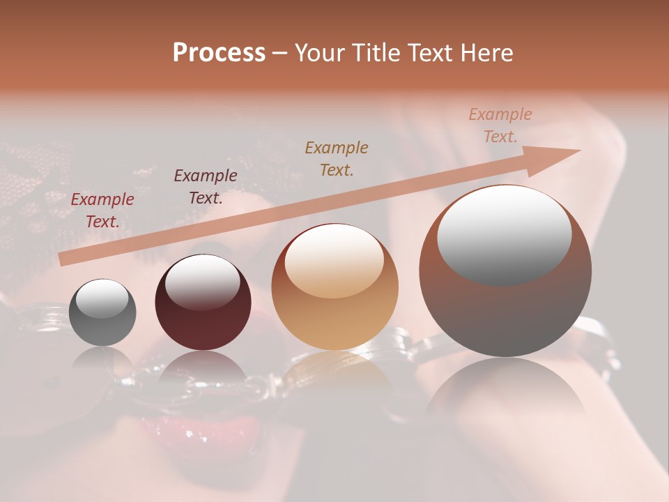 Fabric Exotic Lipstick PowerPoint Template