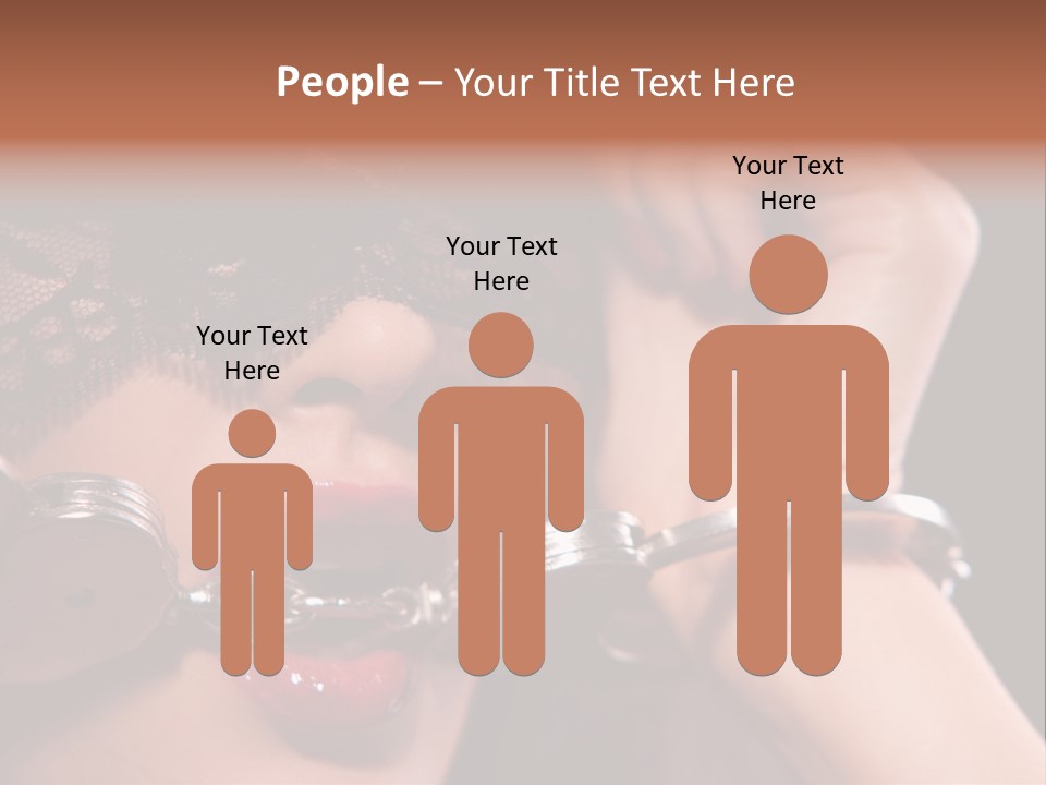 Fabric Exotic Lipstick PowerPoint Template