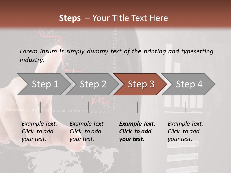 Success Increase Statistic PowerPoint Template