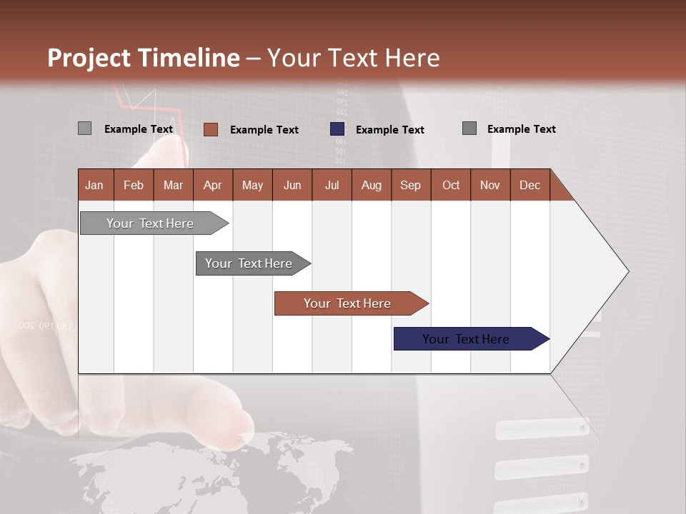 Success Increase Statistic PowerPoint Template