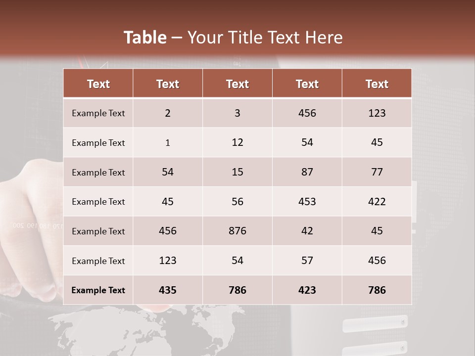 Success Increase Statistic PowerPoint Template