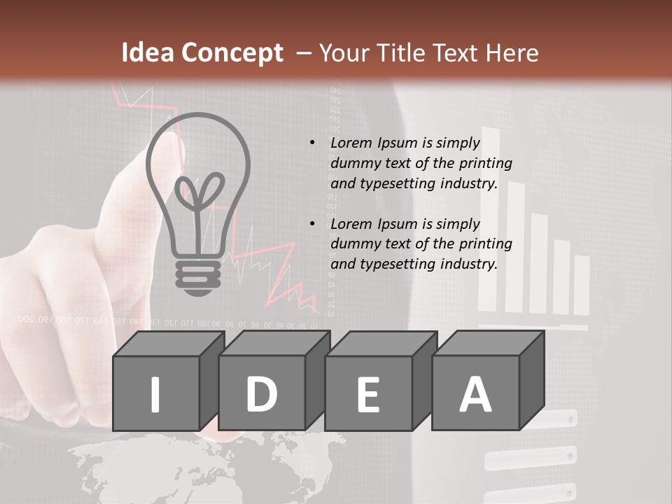 Success Increase Statistic PowerPoint Template