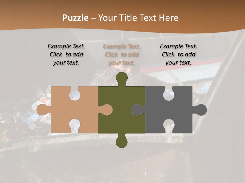 Child Poor Hunger PowerPoint Template