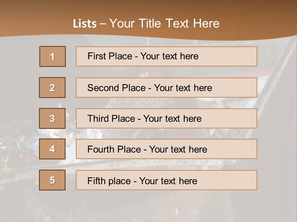 Child Poor Hunger PowerPoint Template