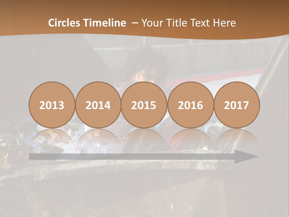 Child Poor Hunger PowerPoint Template