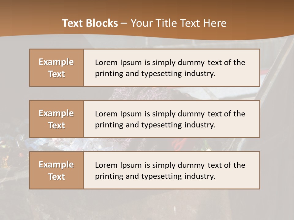 Child Poor Hunger PowerPoint Template