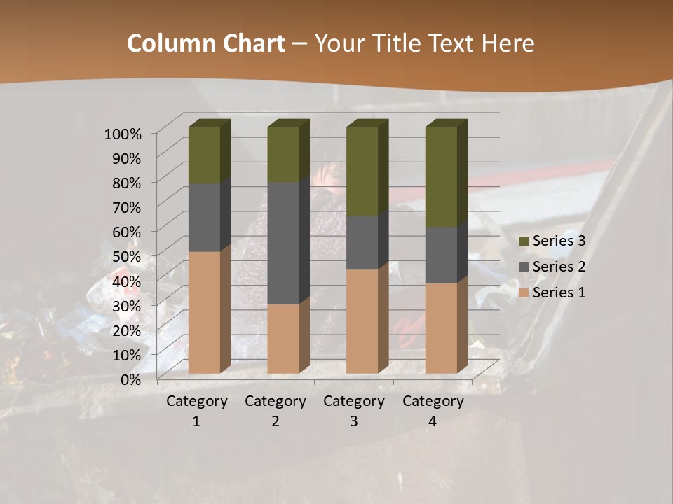 Child Poor Hunger PowerPoint Template