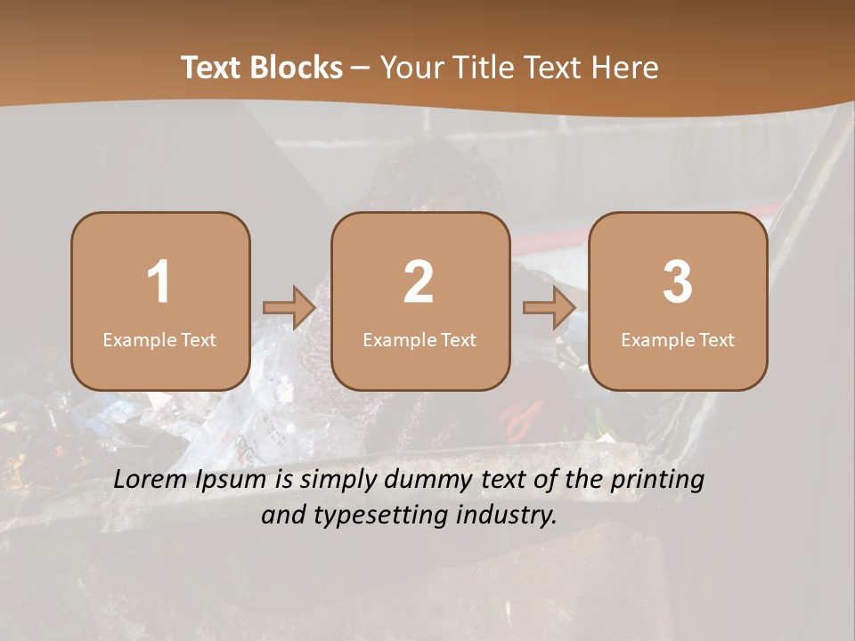Child Poor Hunger PowerPoint Template