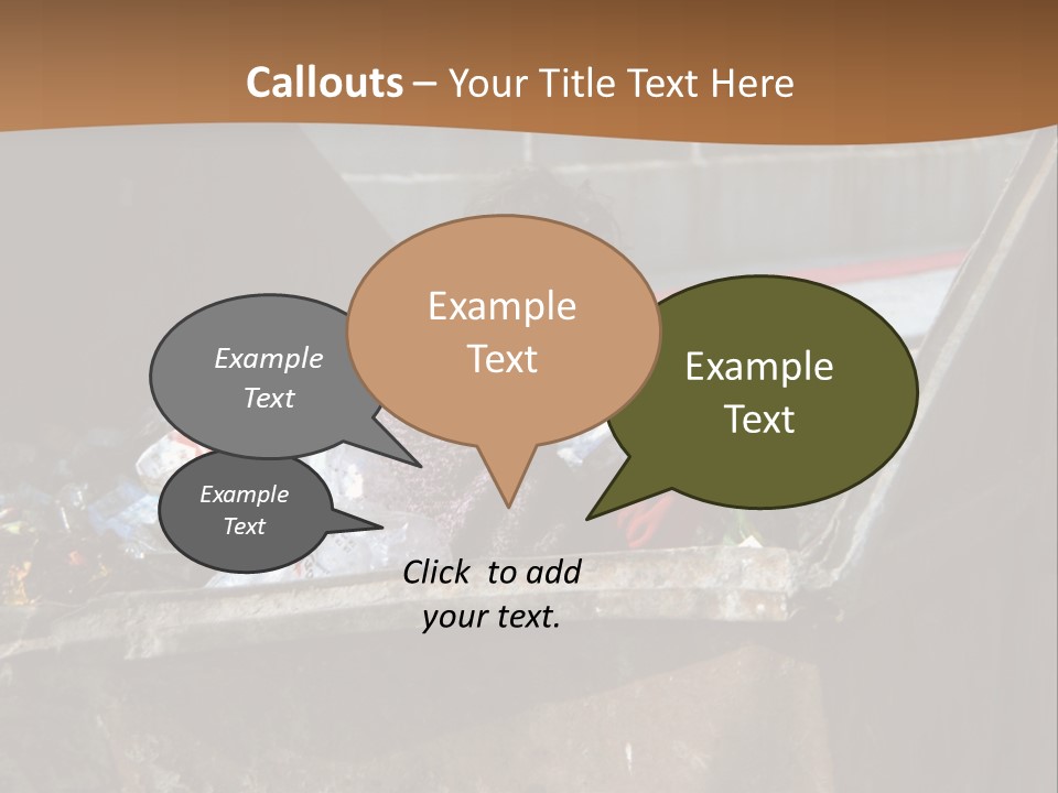 Child Poor Hunger PowerPoint Template