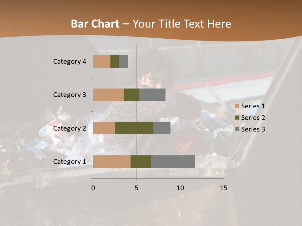 Child Poor Hunger PowerPoint Template