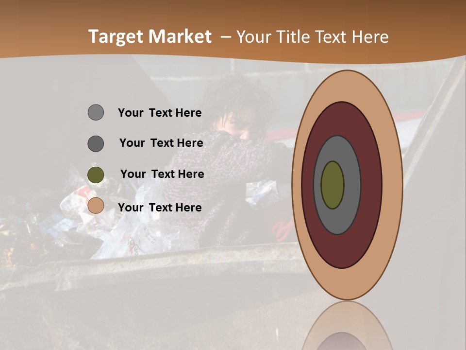 Child Poor Hunger PowerPoint Template