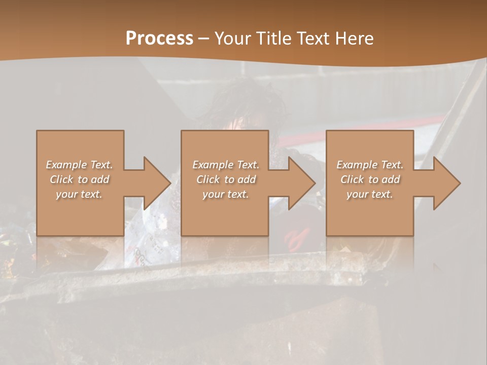 Child Poor Hunger PowerPoint Template