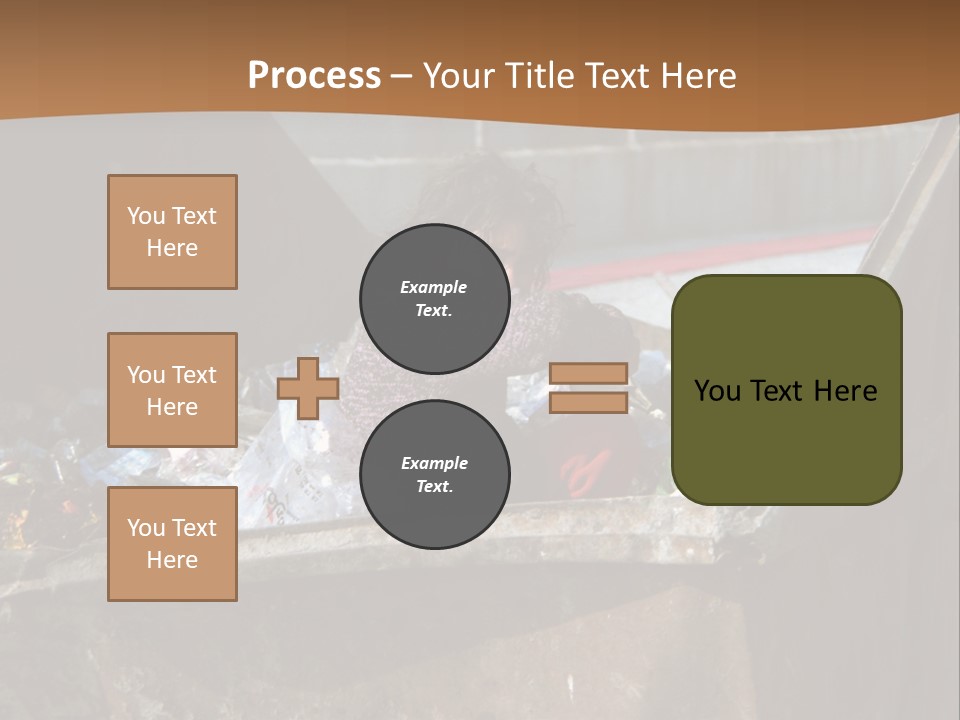 Child Poor Hunger PowerPoint Template