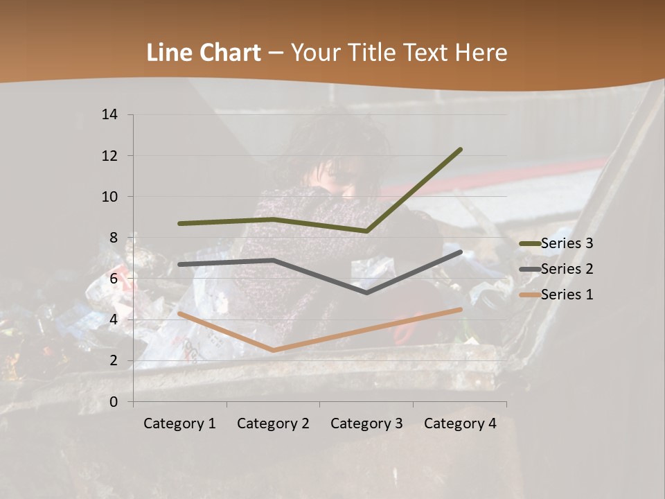 Child Poor Hunger PowerPoint Template
