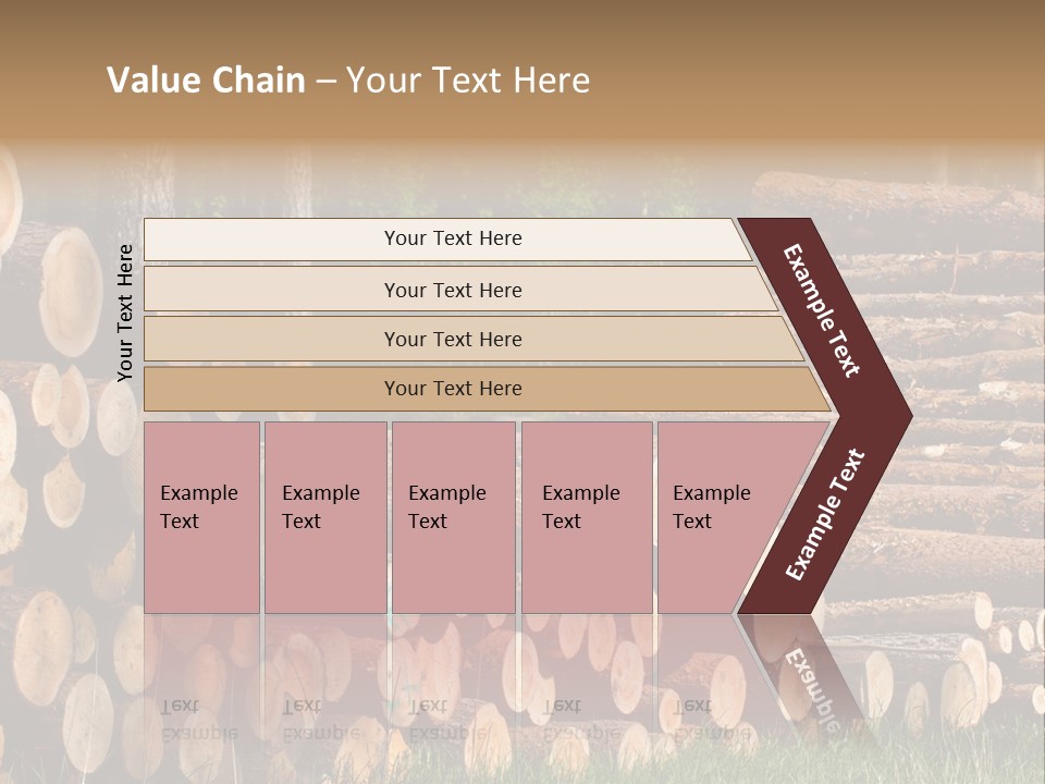 Conifer Plant Nature PowerPoint Template