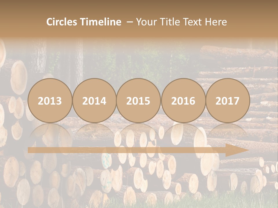 Conifer Plant Nature PowerPoint Template