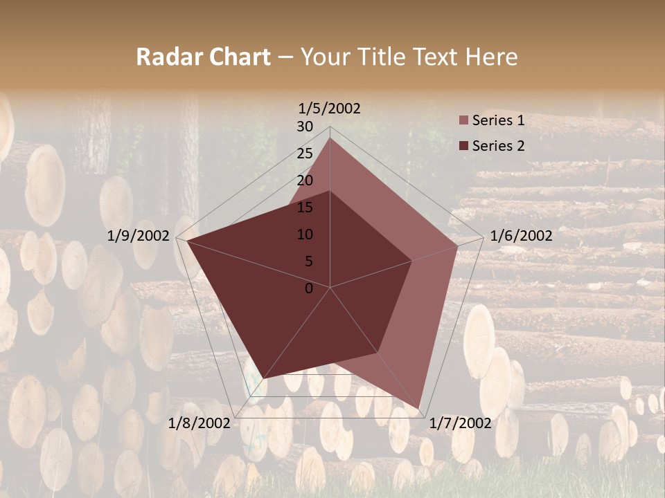 Conifer Plant Nature PowerPoint Template