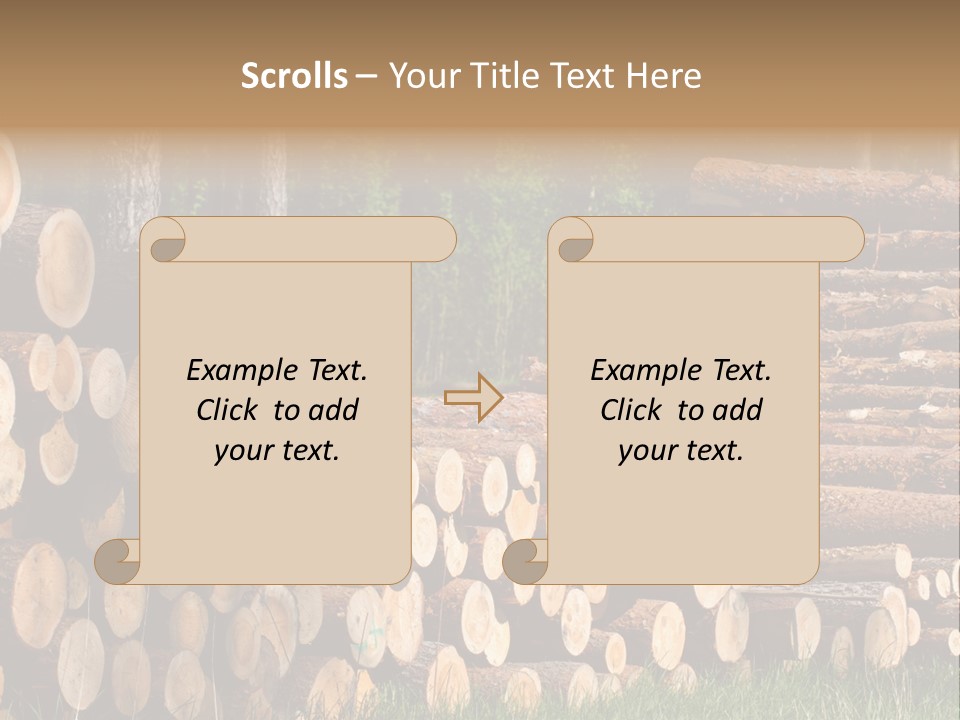 Conifer Plant Nature PowerPoint Template