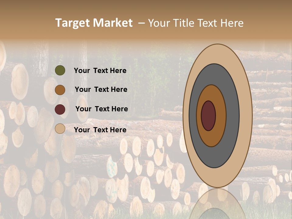 Conifer Plant Nature PowerPoint Template