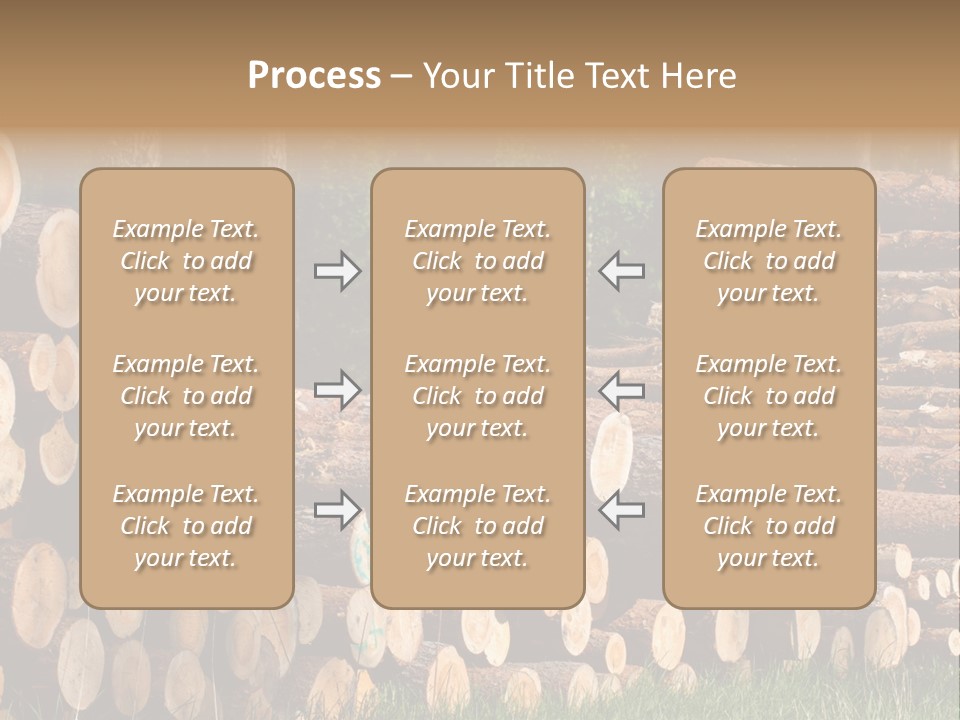Conifer Plant Nature PowerPoint Template