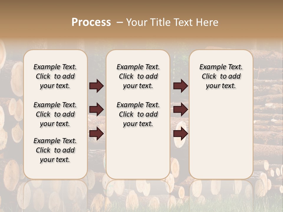 Conifer Plant Nature PowerPoint Template