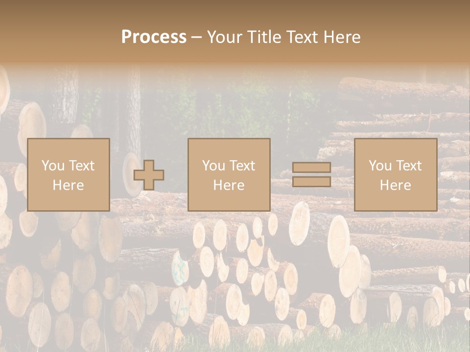 Conifer Plant Nature PowerPoint Template