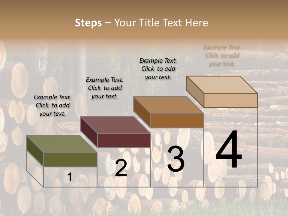 Conifer Plant Nature PowerPoint Template