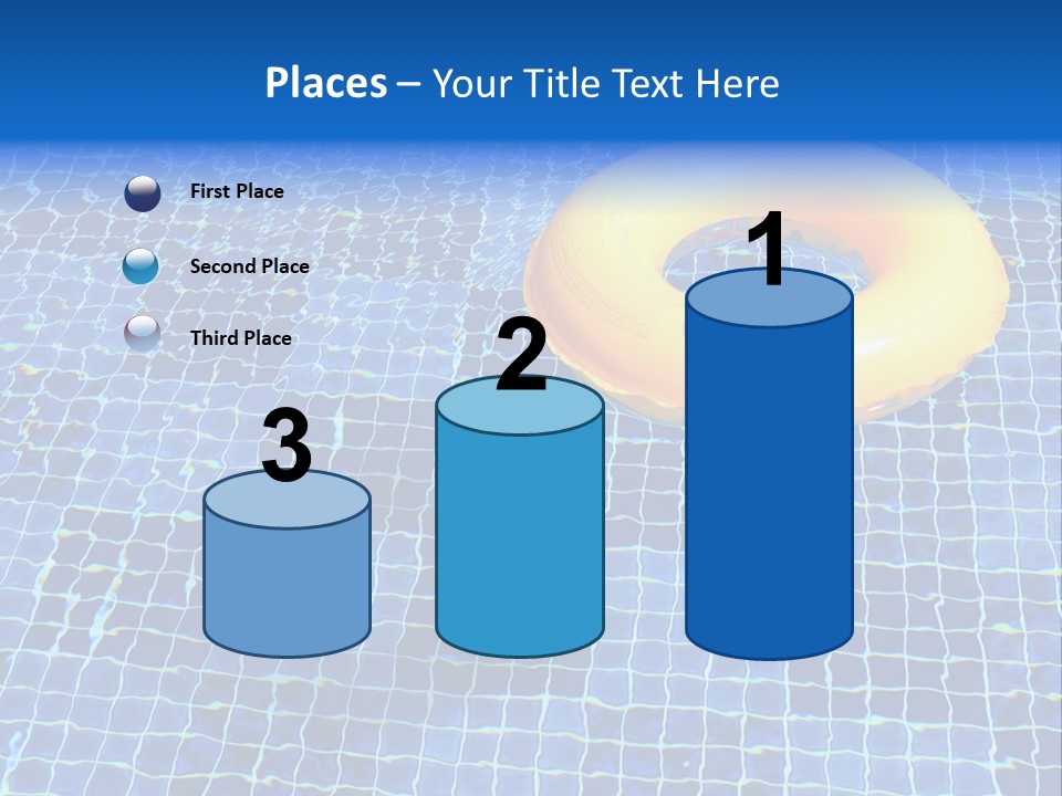 Survival Yellow Float PowerPoint Template