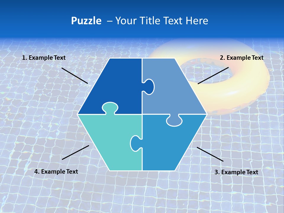 Survival Yellow Float PowerPoint Template