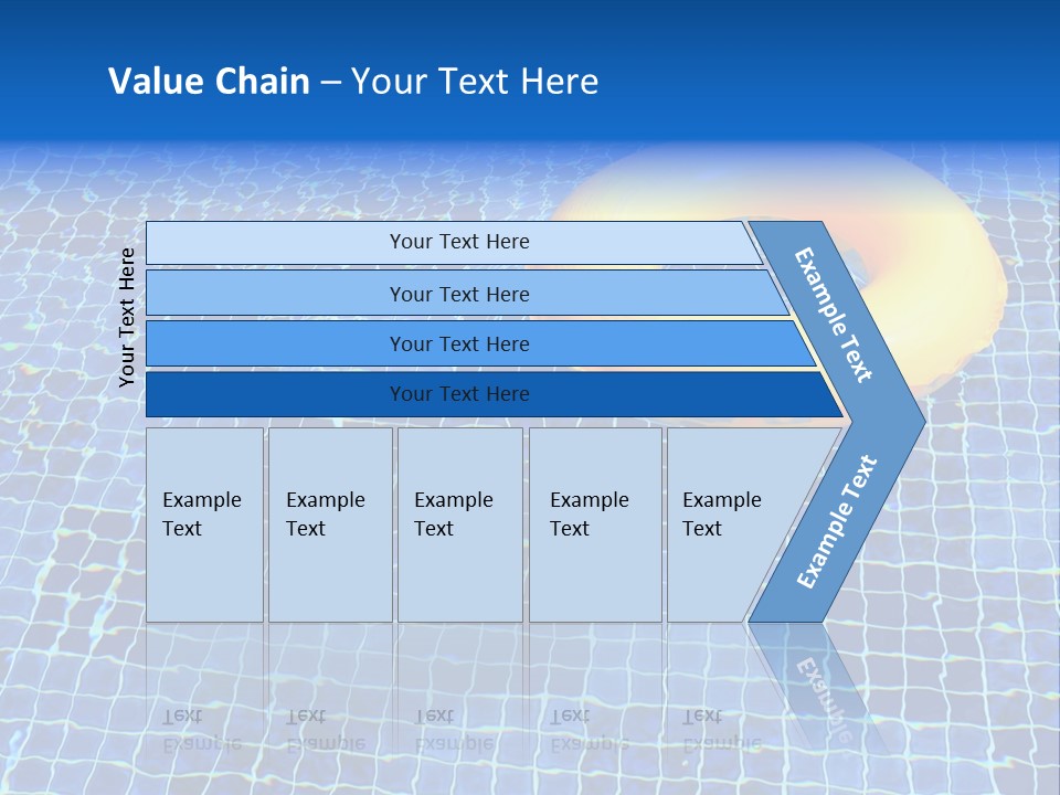 Survival Yellow Float PowerPoint Template