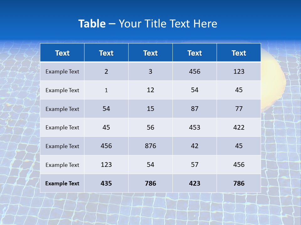 Survival Yellow Float PowerPoint Template