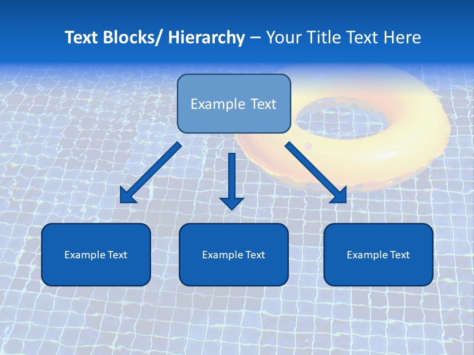 Survival Yellow Float PowerPoint Template