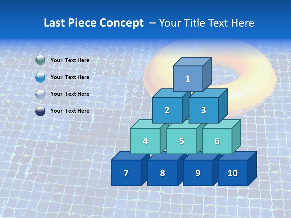 Survival Yellow Float PowerPoint Template