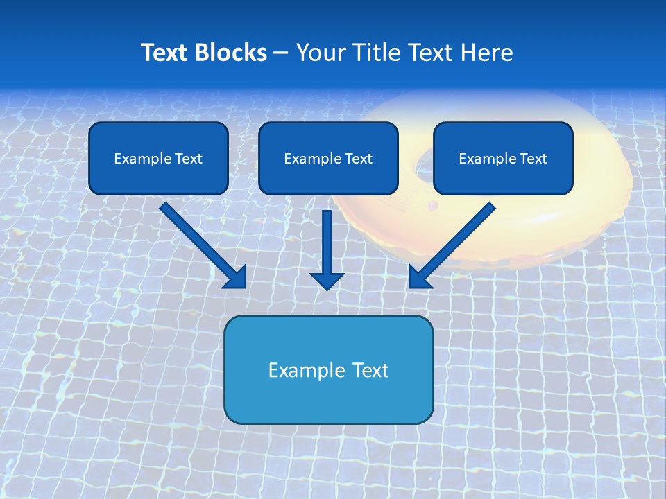 Survival Yellow Float PowerPoint Template