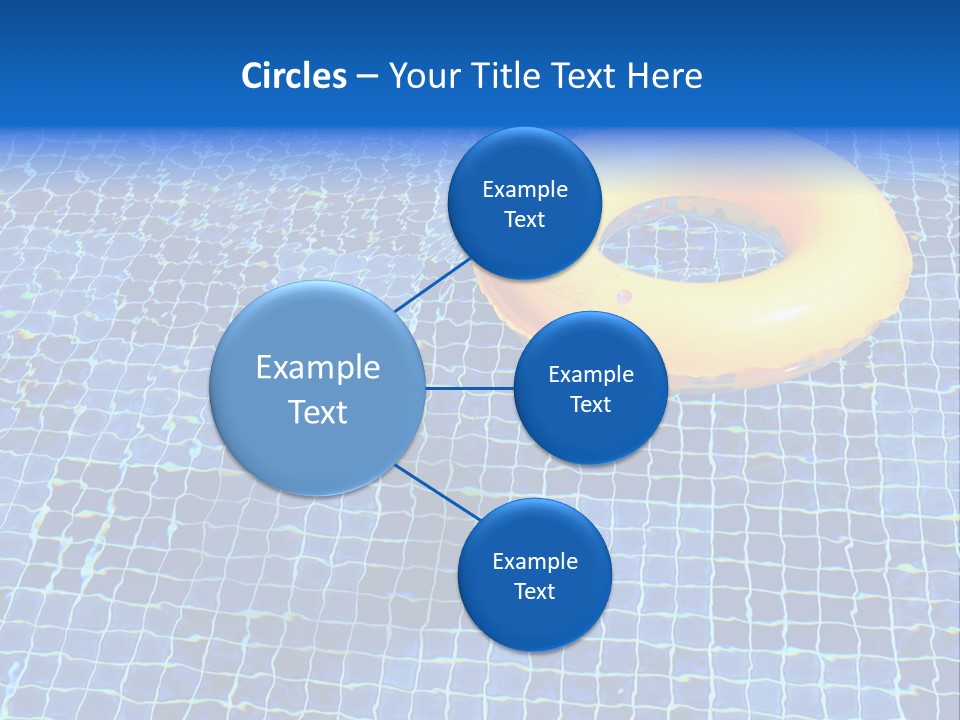 Survival Yellow Float PowerPoint Template