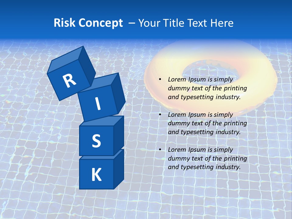 Survival Yellow Float PowerPoint Template