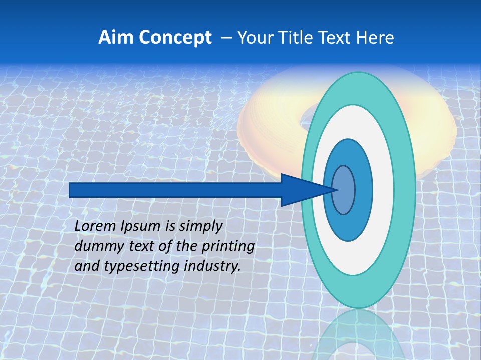 Survival Yellow Float PowerPoint Template